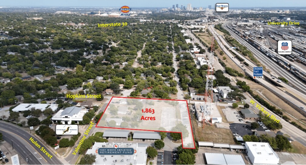 4501 Valentine St, Fort Worth, TX à vendre Photo principale– Image 1 sur 3