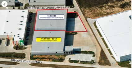 2706 Twinwood Business Drive East, Brookshire, TX - VUE AÉRIENNE vue de carte