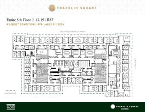 1300 I St NW, Washington, DC à louer Plan d’étage– Image 1 sur 2