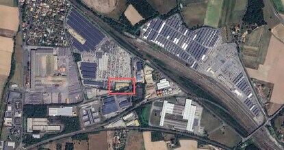 Quincieux, RHO - VUE AÉRIENNE  vue de carte