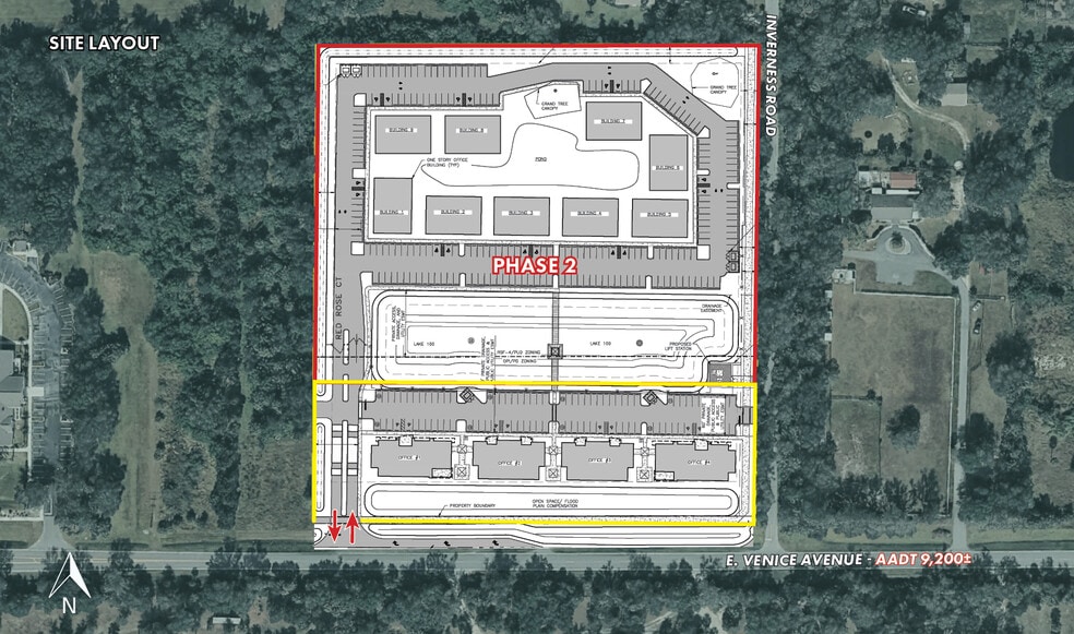 3076 E. Venice Avenue, Venice, FL à louer - Plan de site – Image 3 sur 6