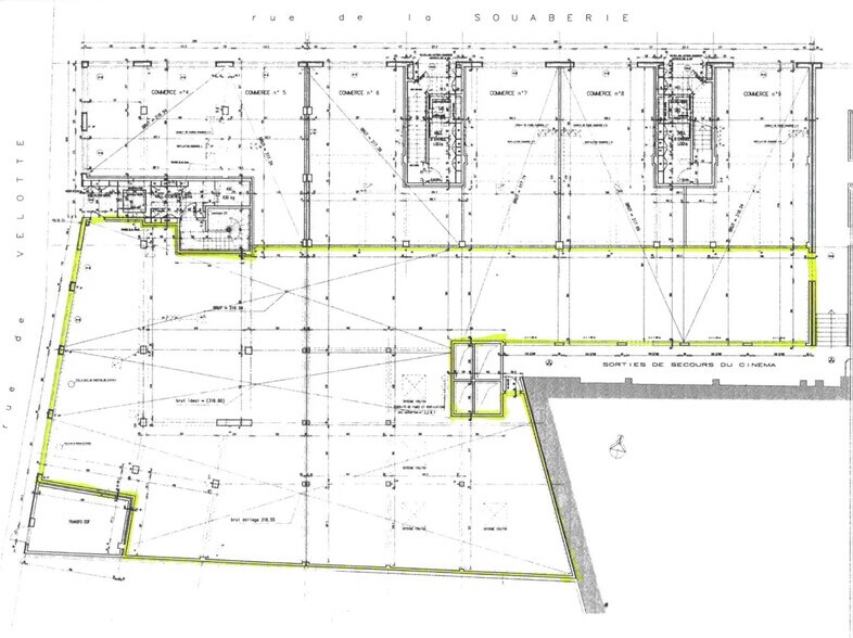 Local commercial dans Montbéliard à louer - Plan d’étage – Image 3 sur 4