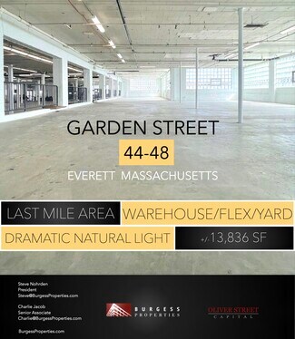 Plus de détails pour 44-48 Garden St, Everett, MA - Local d'activités, Industriel/Logistique à louer