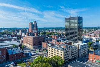 25 Lowell St, Manchester, NH - Vue aérienne vue de carte