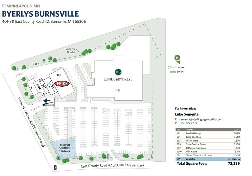 401-511 E County Road 42, Burnsville, MN à louer - Photo de l’immeuble – Image 2 sur 6