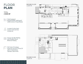 8722 W 3rd St, Los Angeles, CA à louer Plan d’étage– Image 1 sur 7