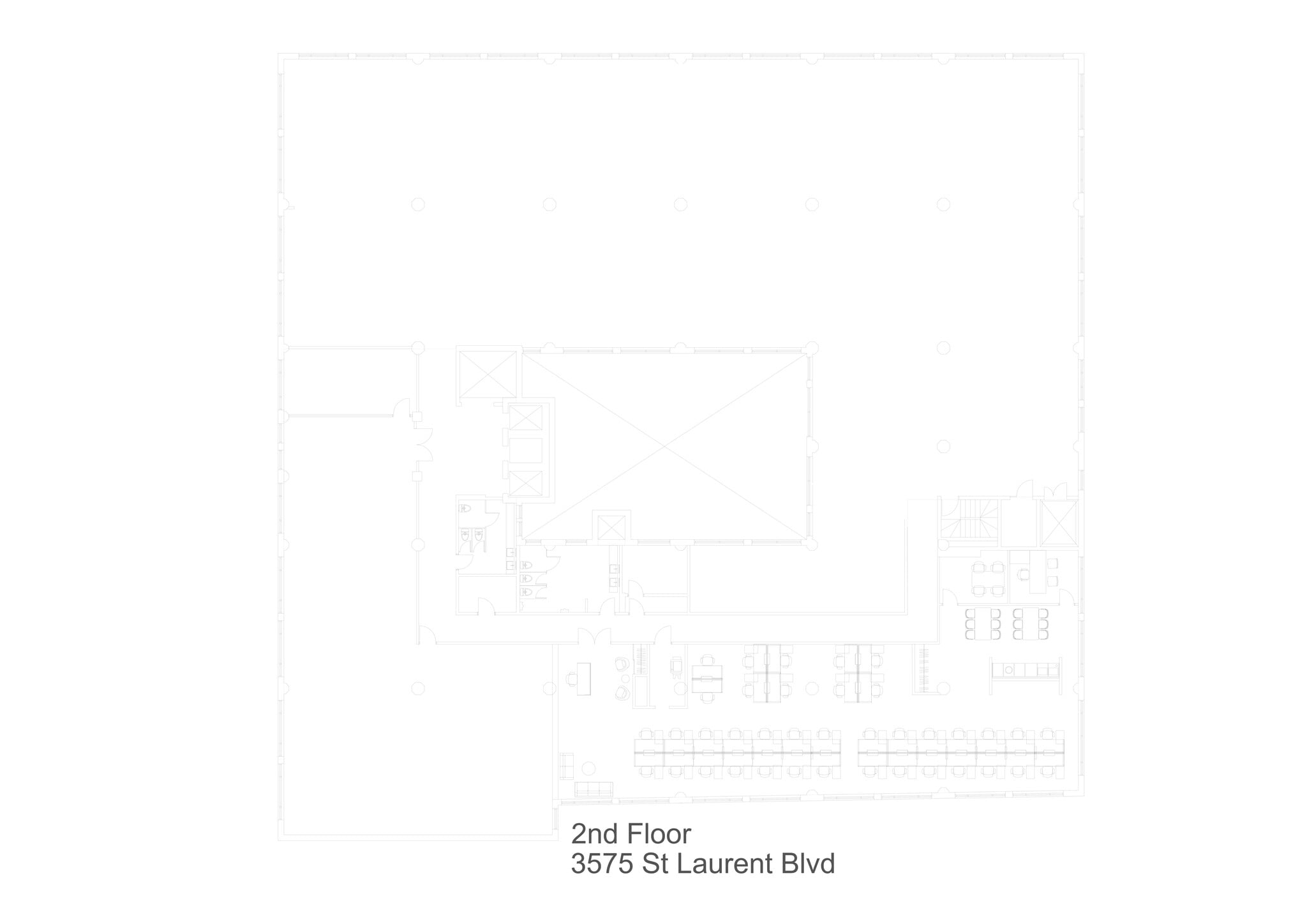 3575 Boul Saint-Laurent, Montréal, QC à louer Plan de site– Image 1 sur 1