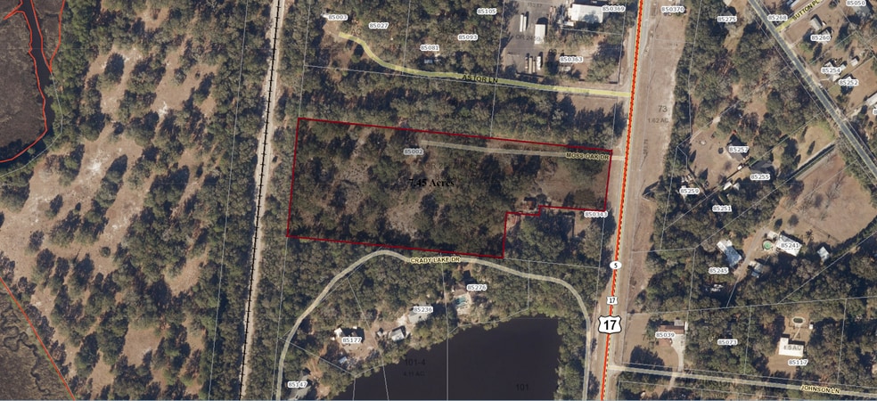 850343 US Highway 17, Yulee, FL à vendre - Aérien – Image 1 sur 3