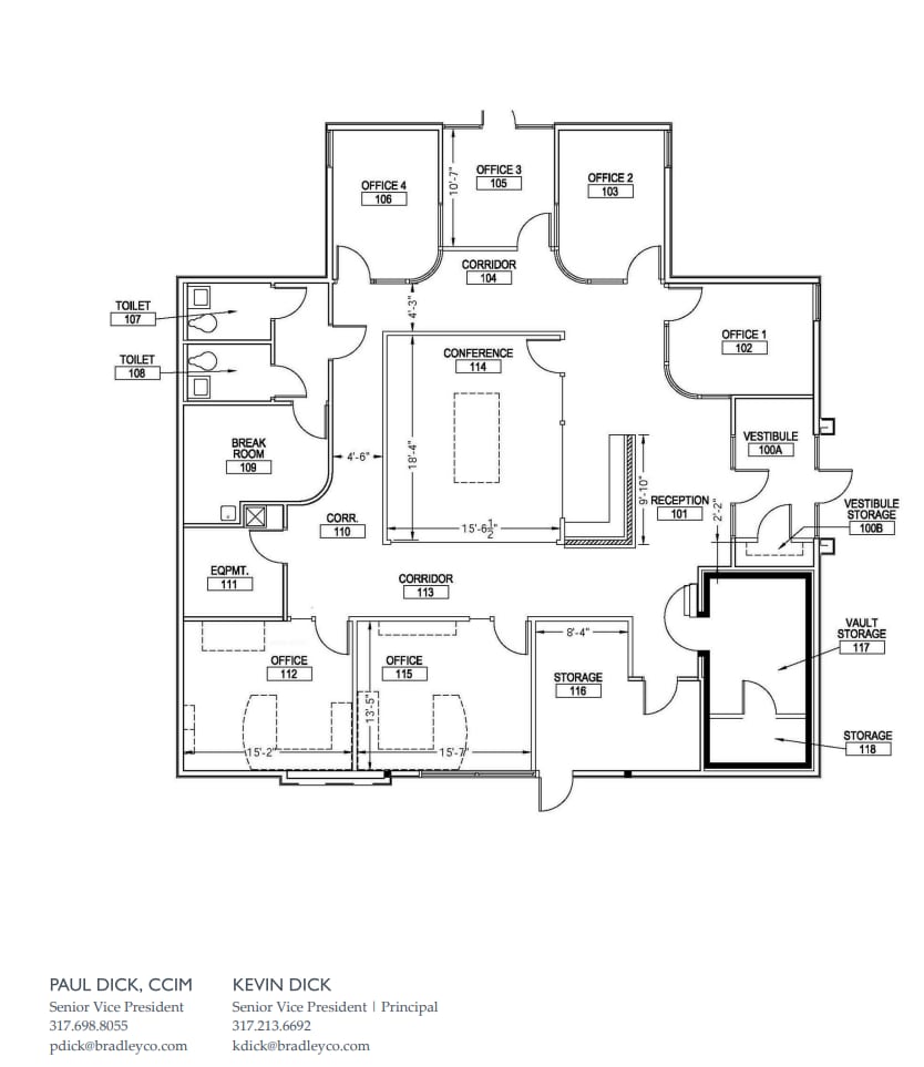 34 W Rampart St, Shelbyville, IN à vendre Plan d’étage– Image 1 sur 1