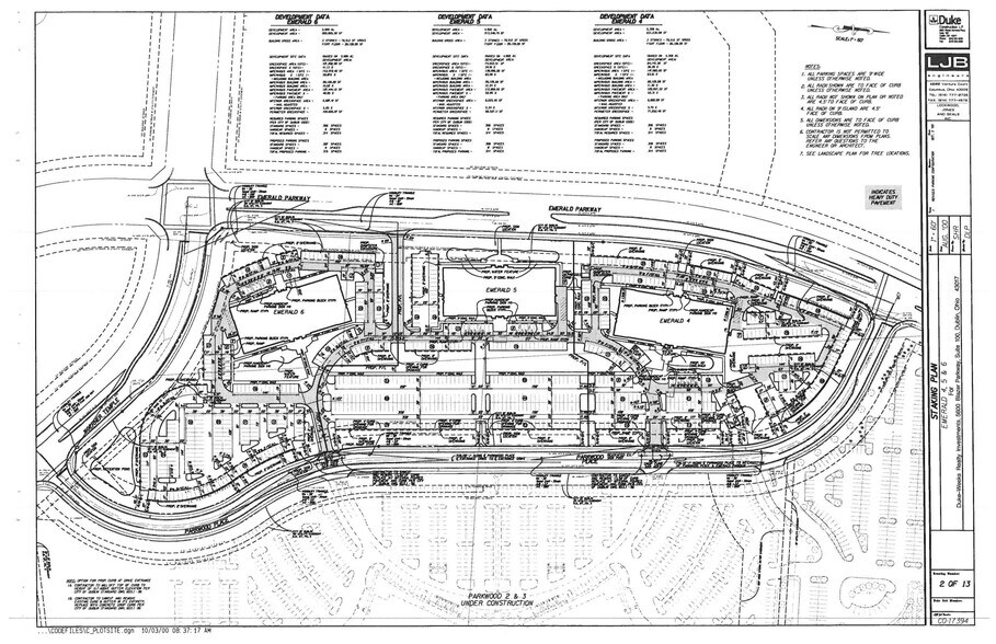 Emerald Pky, Dublin, OH à vendre - Plan de site – Image 3 sur 7