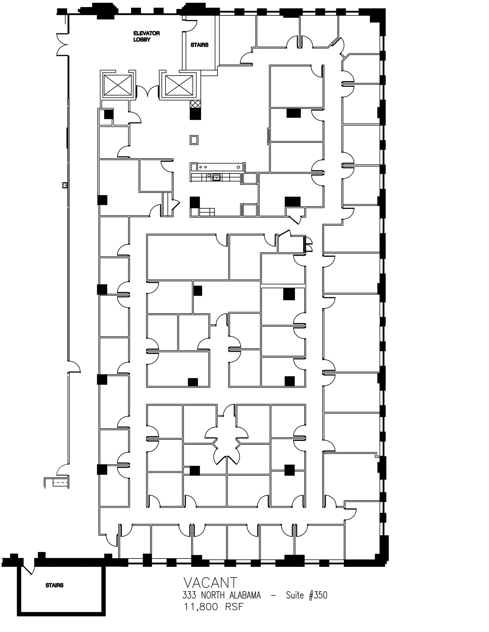 333 N Alabama St, Indianapolis, IN à louer Plan de site– Image 1 sur 1