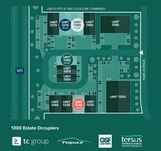 1325 Aztec, Almondsbury à louer Plan de site– Image 2 sur 2