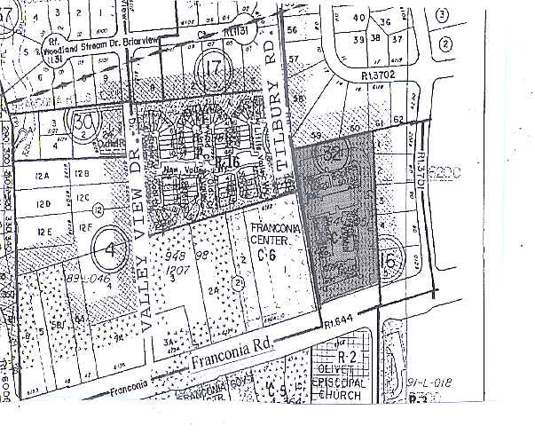 6060-6074 Franconia Rd, Alexandria, VA à louer - Plan cadastral – Image 2 sur 12