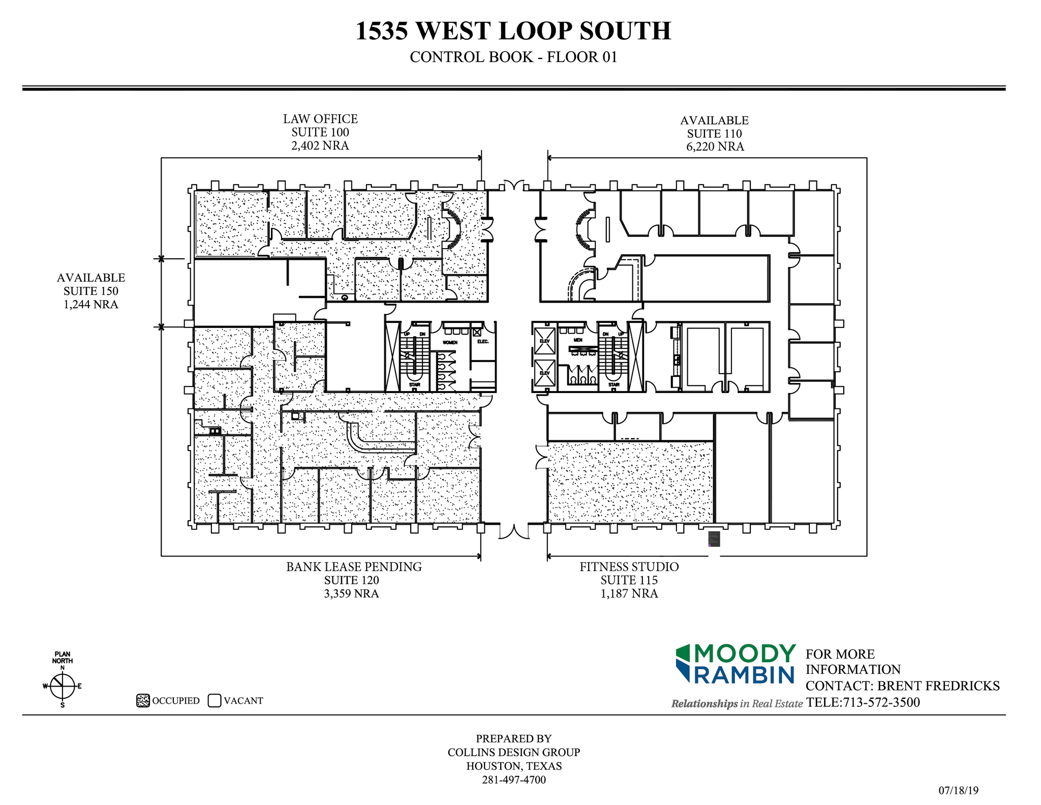 1535 West Loop S, Houston, TX à louer Plan d’étage– Image 1 sur 1