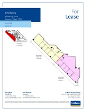 675 Bering Dr, Houston, TX à louer Plan d’étage– Image 1 sur 1