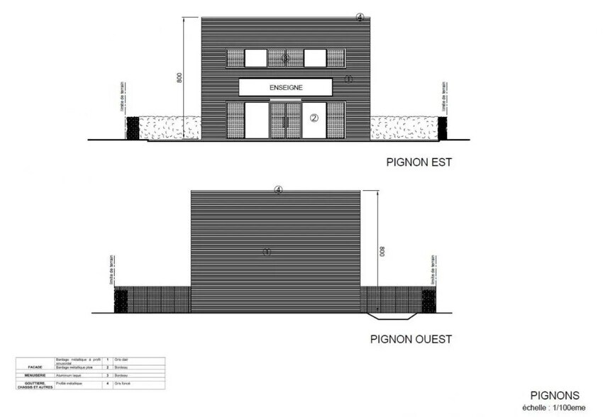Local d’activités dans Avrainville à louer - Plan d’étage – Image 2 sur 4