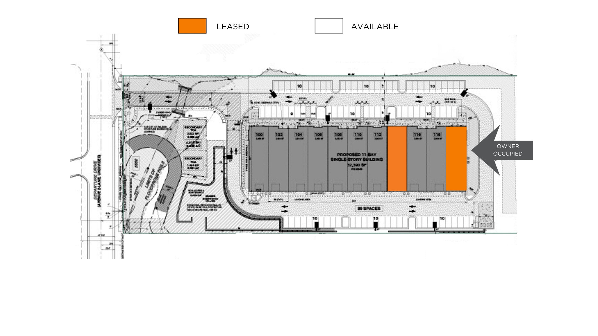 5660 Departure Dr, Raleigh, NC à louer Plan de site– Image 1 sur 1