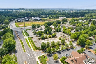 11556 Rainwater Dr, Alpharetta, GA - Vue aérienne vue de carte