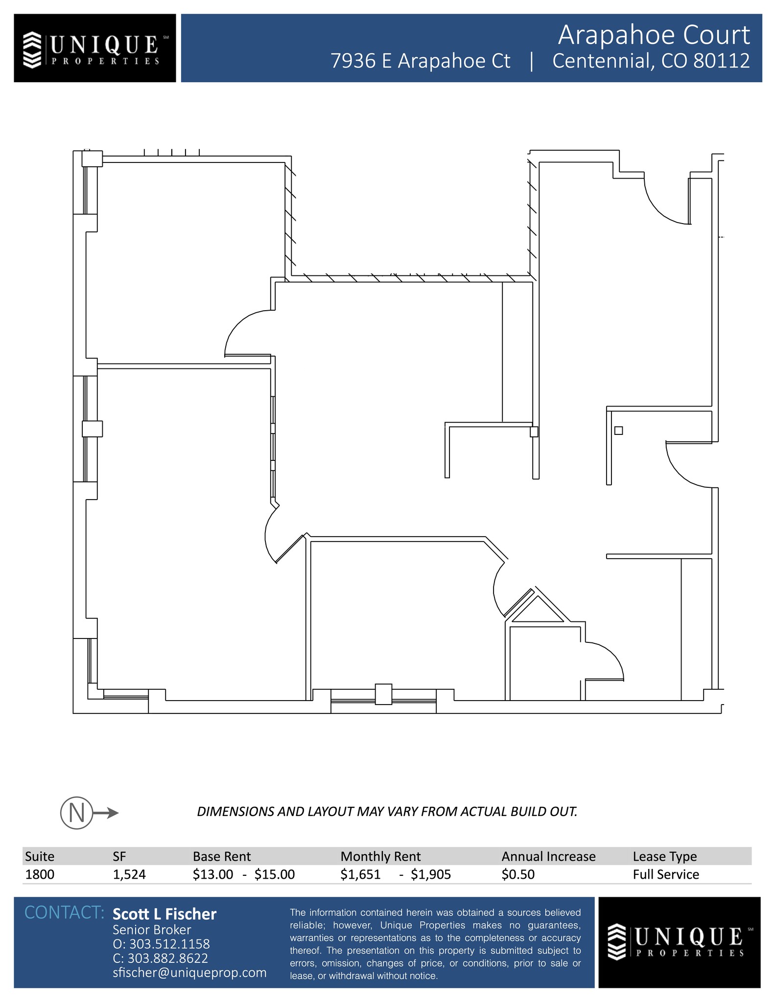 7936 E Arapahoe Ct, Englewood, CO à louer Plan de site– Image 1 sur 1