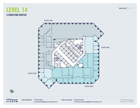 1301 McKinney St, Houston, TX à louer Plan d’étage– Image 1 sur 1
