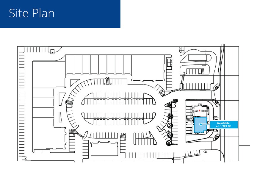3003 Calloway Dr, Bakersfield, CA à louer - Plan de site – Image 2 sur 2