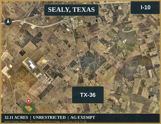 Plus de détails pour 3346 Orange Hill Rd, Sealy, TX - Terrain à vendre