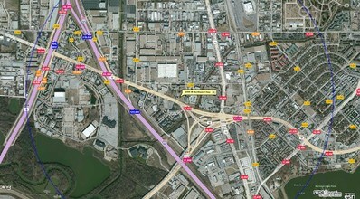 2355 Northwest Hwy, Dallas, TX - VUE AÉRIENNE  vue de carte