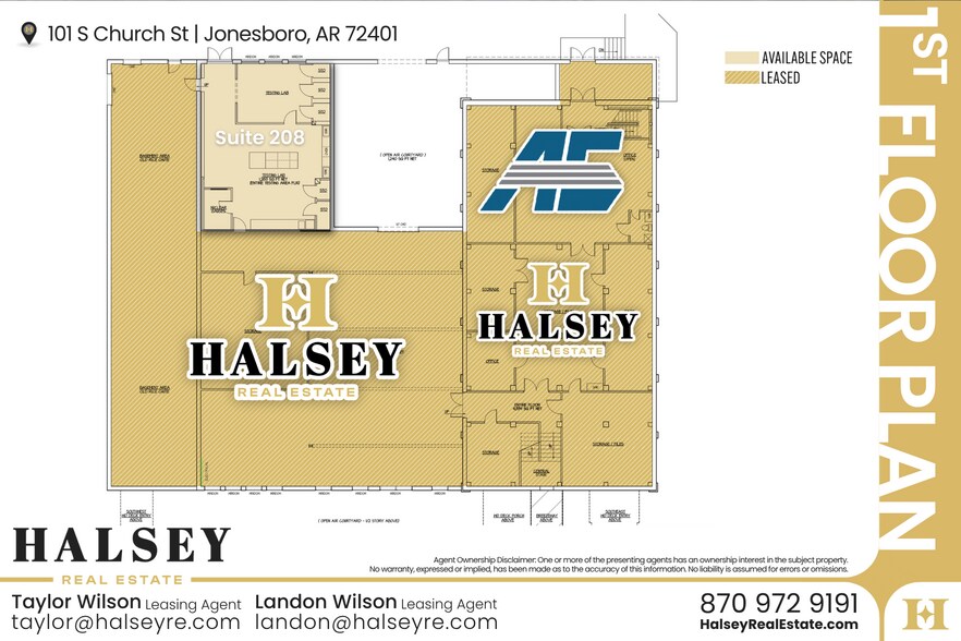 101-103 S Church St, Jonesboro, AR à louer - Photo de l’immeuble – Image 3 sur 5