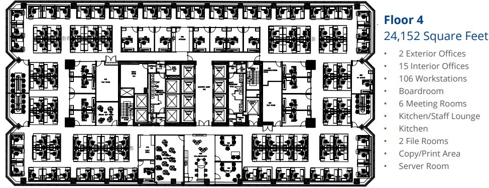 237 4th Ave SW, Calgary, AB à louer Plan d’étage– Image 1 sur 1