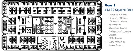 237 4th Ave SW, Calgary, AB à louer Plan d’étage– Image 1 sur 1