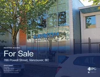 Plus de détails pour 786 Powell St, Vancouver, BC - Local d’activités à vendre