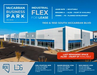 Plus de détails pour 1950 S McCarran Blvd, Reno, NV - Industriel/Logistique à louer