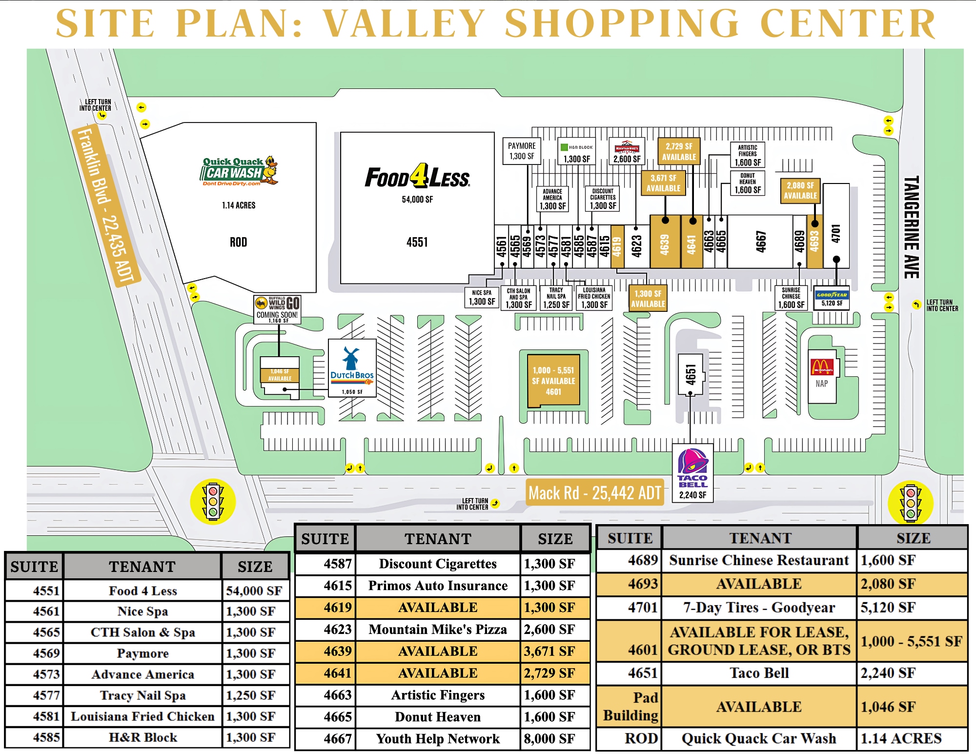 4551-4701 Mack Rd, Sacramento, CA à louer Photo intérieure– Image 1 sur 2