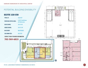 751 W Lake Mead Pky, Henderson, NV à louer Plan d’étage– Image 2 sur 2