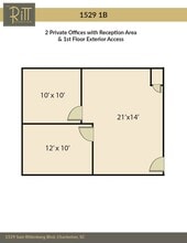 1525 Sam Rittenberg Blvd, Charleston, SC à louer Plan d’étage– Image 1 sur 15