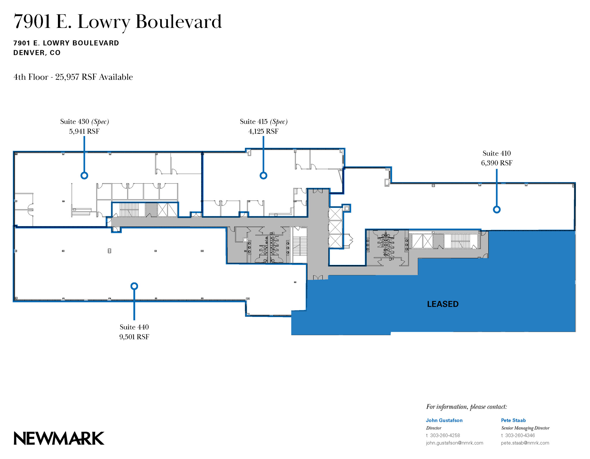 7901 E Lowry Blvd, Denver, CO à vendre Plan d’étage– Image 1 sur 1