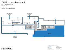 7901 E Lowry Blvd, Denver, CO à vendre Plan d’étage– Image 1 sur 1