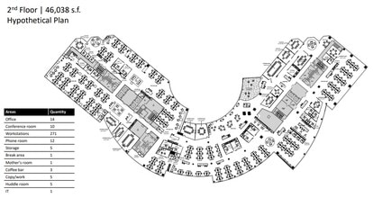 5000 Birch St, Newport Beach, CA à louer Plan d’étage– Image 1 sur 1