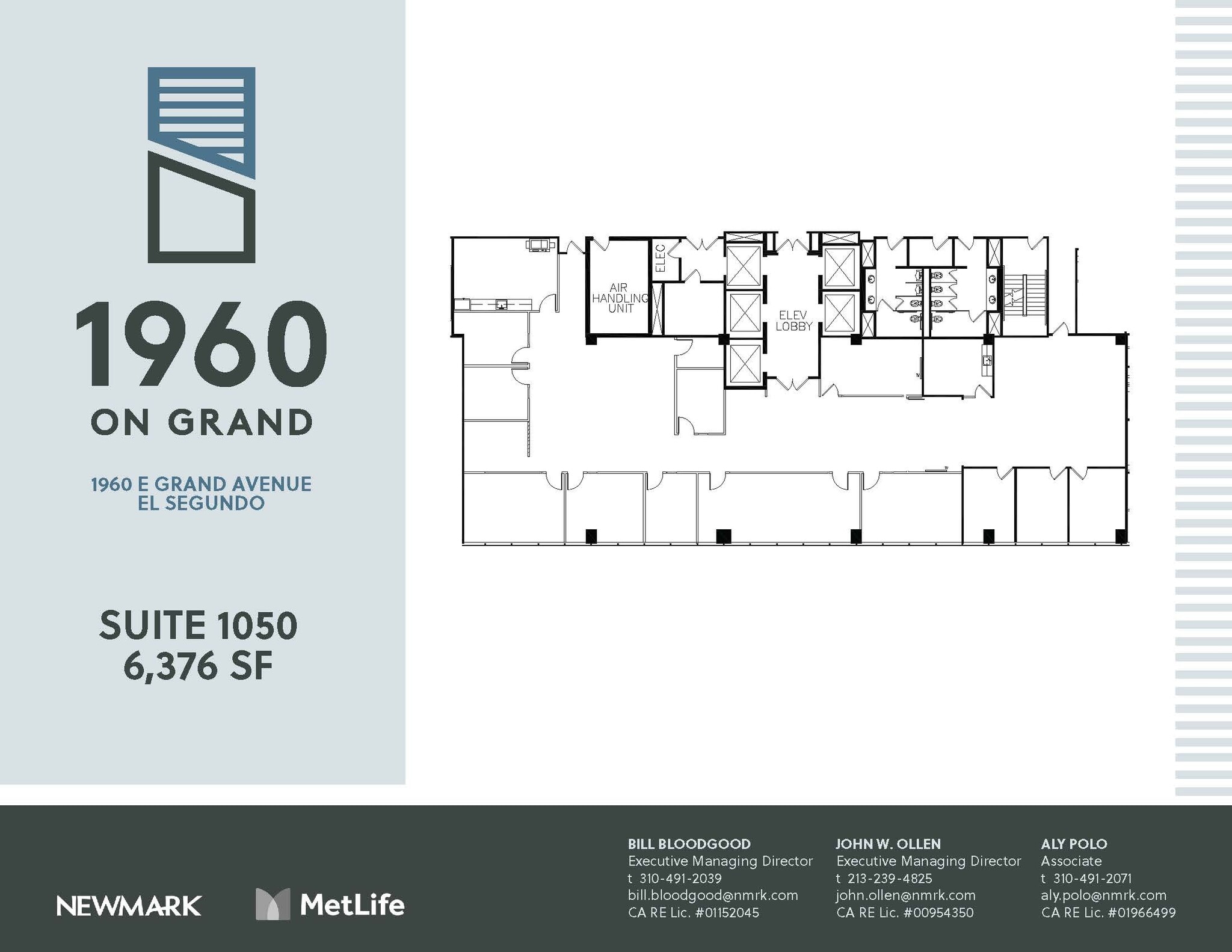 1960 E Grand Ave, El Segundo, CA à louer Plan d’étage– Image 1 sur 1