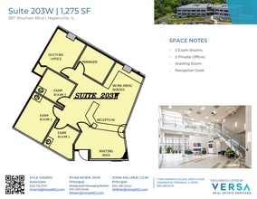 387 Shuman Blvd, Naperville, IL à louer Plan d’étage– Image 1 sur 1