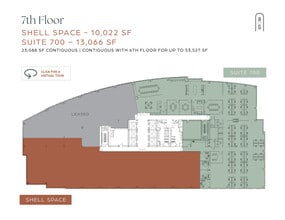 901 N Glebe Rd, Arlington, VA à louer Plan d’étage– Image 1 sur 1