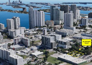 100-120 NE 23 St., Miami, FL - Vue aérienne  vue de carte