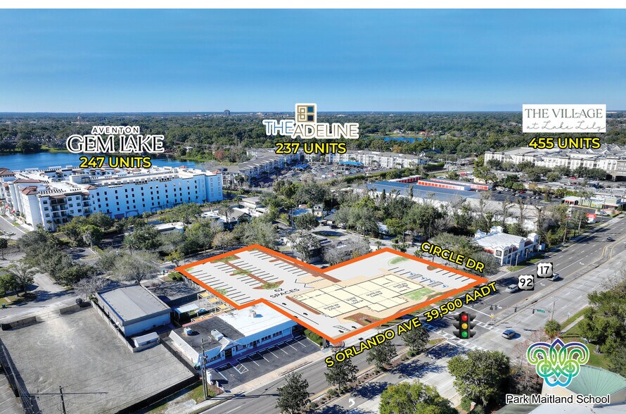 1351 S Orlando Ave, Maitland, FL à louer - Photo de l’immeuble – Image 2 sur 3