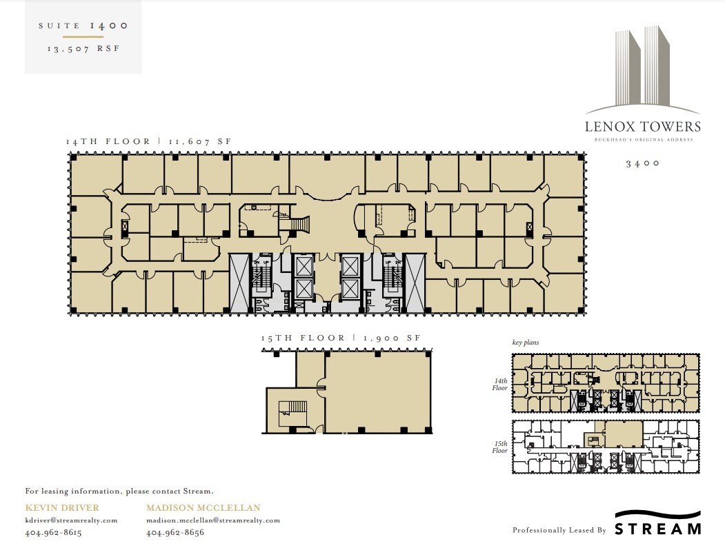 3400 Peachtree Rd NE, Atlanta, GA à louer Plan d’étage– Image 1 sur 1