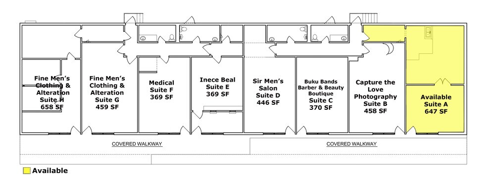 7710 Menaul Blvd NE, Albuquerque, NM à louer - Plan d’étage – Image 2 sur 8