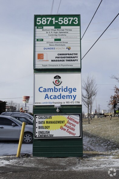 5873 Hwy-7, Markham, ON à louer - Photo de l’immeuble – Image 2 sur 3
