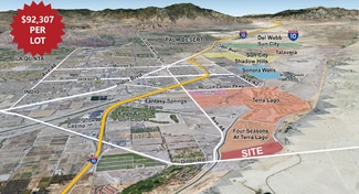 Plus de détails pour Dillon Rd, Indio, CA - Terrain à vendre