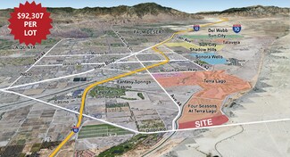 Plus de détails pour Dillon Rd, Indio, CA - Terrain à vendre