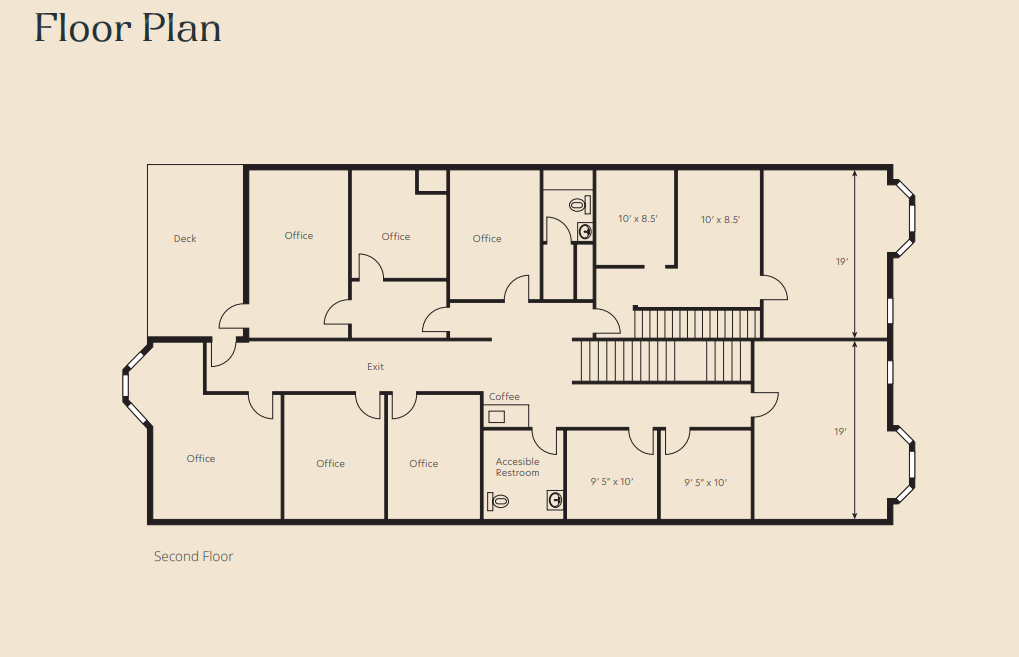 717 Washington St, Oakland, CA à vendre Plan d’étage– Image 1 sur 1