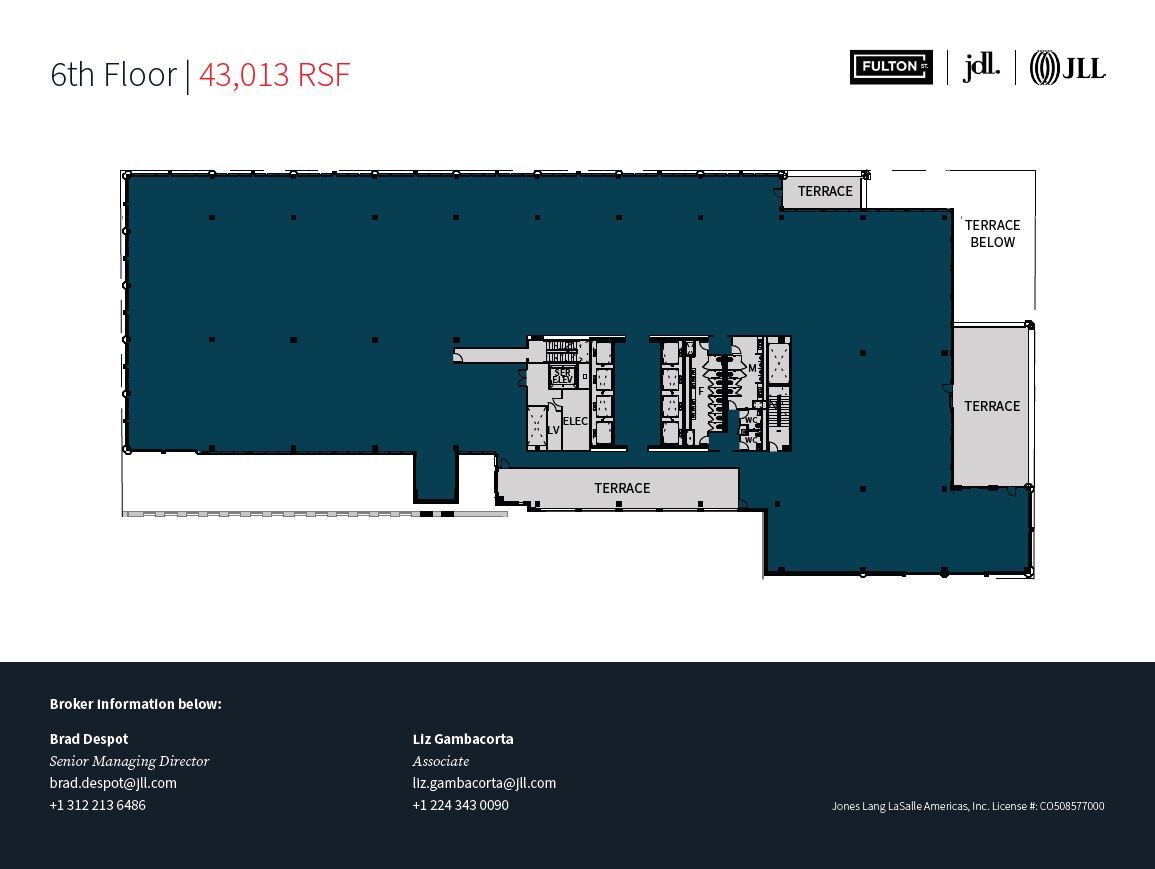 919 W Fulton Market, Chicago, IL à louer Plan d’étage– Image 1 sur 1